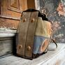 podróżne: wygodna welurowa torebka z długim paskiem na ukos, ręcznie wykonana od ladybuq torba na zakupy