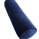 Poduszka glamour wałek welurowy 50 cm - Granat i kolory