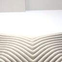 kremowa poduszka - chevron 50x50