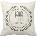 Poduszka dekoracyjnaszara BOHO ethnic 6540