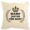 Poduszka dekoracyjna - Mamo jesteś the best "