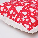 Poduszka świąteczna, poduszka na święta, ozdobna poduszka świąteczna z wypełnieniem choinki