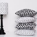 Poduszka IMPERIAL TRELLIS GREY 50x50cm od majunto