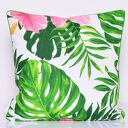 Poduszka MONSTERA and Hibiscus 40x40cm od majunto