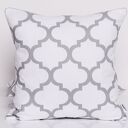 Poduszka FRESH GREY-WHITE 50x50cm od majunto