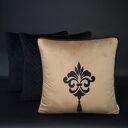 Komplet 3 poduszek welur i Velvet HAFT 45x45cm