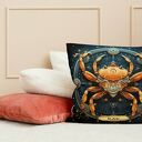 horoskop welurowa poduszka znak zodiaku zodiak rak