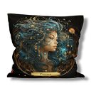 Welurowa poduszka ze znakami zodiaku i horoskopem - prezent, który dodaje charakteru