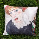 Poszewka na mała poduszkę (jasiek) - Schiele