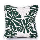 Poduszka Monstera Leaves - DEEP GREEN 50x50cm