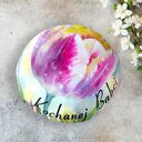 PODUSZKA NA DZIEŃ - kwiat kochanej babci