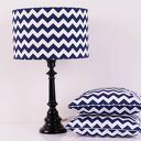 Poduszka Zygzak Navy Blue 50x50cm od majunto