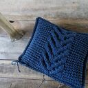 Poduszka ze sznurka bawełnianego