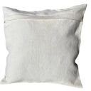 PODUSZKA LNIANA 40x40 cm z HAFTEM ŁĄKA WKŁAD GRATIS