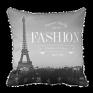 design poduszka dekoracyjna paris fashion retro vintage 6141