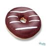 mini donat czekolada pączek z dziurką - poduszka donut