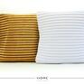 Home Manifesto efektowne poduszki komplet poduszek colors 50/ white, gold poduchy dekoracyjne