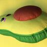 zielone prezent poduszka wielkie awokado z serii kawaii urodziny