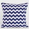 zygzak navy blue 50x50cm od majunto 50x50 poduszka chevron