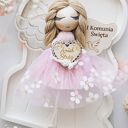 Mały anioł dla dziewczynki - prezent komunijny | Pamiątka Komunii