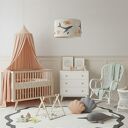 Lampa sufitowa Ocean - ręcznie wykonany abażur do pokoju dziecka w stylu morskim