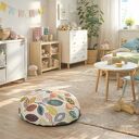 Kolorowa Pufa dziecięca Jesienne Listki - energetyczna i przytulna