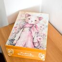 Duże pudełko - Kuferek wspomnień - kotek