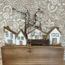 Dekoracja ścienna, wieszak na klucze