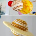 Mobil z układem słonecznym - karuzela dla niemowląt i ozdoba dziecięca