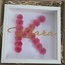 Personalizowana ramka z inicjałem 3D Monogram