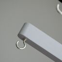 Drewniany uchwyt montażowy do karuzeli i mobilu - pałąk do łóżeczka, kolor szary