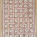 Bawełniany kocyk w stokrotki