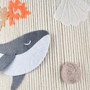 Lampa sufitowa Ocean - ręcznie wykonany abażur do pokoju dziecka w stylu morskim