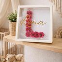 Personalizowana ramka z inicjałem 3D Monogram