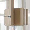 Drewniany pałąk montessori do karuzeli i mobilu nad łóżeczkiem, beżowy