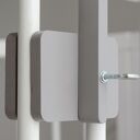 Drewniany uchwyt montażowy do karuzeli i mobilu - pałąk do łóżeczka, kolor szary