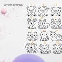 Metryczka dziecka 3D Personalizowana ramka dla dziecka - ręcznie robiona dekoracja do pokoju maluszka