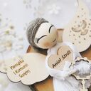 Mały aniołek dla chłopca - prezent komunijny | Pamiątka Komunii