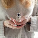 Astronauta 3D z filcu 20 cm - zawieszka na ścianę i sufit do pokoju dziecięcego