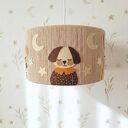 Lampa sufitowa Pięć Zwierzątek - bajkowy abażur handmade