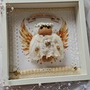 aniołek w ramce 3 d dla dziewczynki