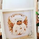 aniołek w ramce 3 d dla dziewczynki