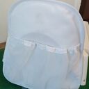 Organizer do krzesełka do karmienia Antilop - biały