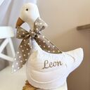 Przytulanka Gąska z Imieniem - ozdoba do łóżeczka i prezent na babyshower