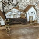 Dekoracja ścienna, wieszak na klucze