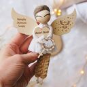 Mały aniołek dla chłopca - prezent komunijny | Pamiątka Komunii