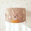 Lampa sufitowa Pięć Zwierzątek - bajkowy abażur handmade