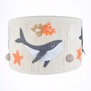 Lampa sufitowa Ocean - ręcznie wykonany abażur do pokoju dziecka w stylu morskim