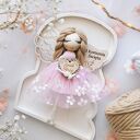 Mały anioł dla dziewczynki - prezent komunijny | Pamiątka Komunii