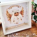 aniołek w ramce 3 d dla dziewczynki